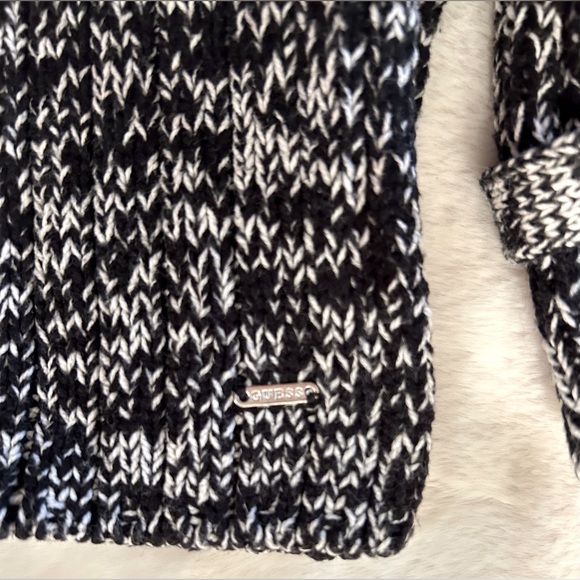 GUESS Two-Toned Cotton Knit Sweater- Sz- S - Picture 9 of 10